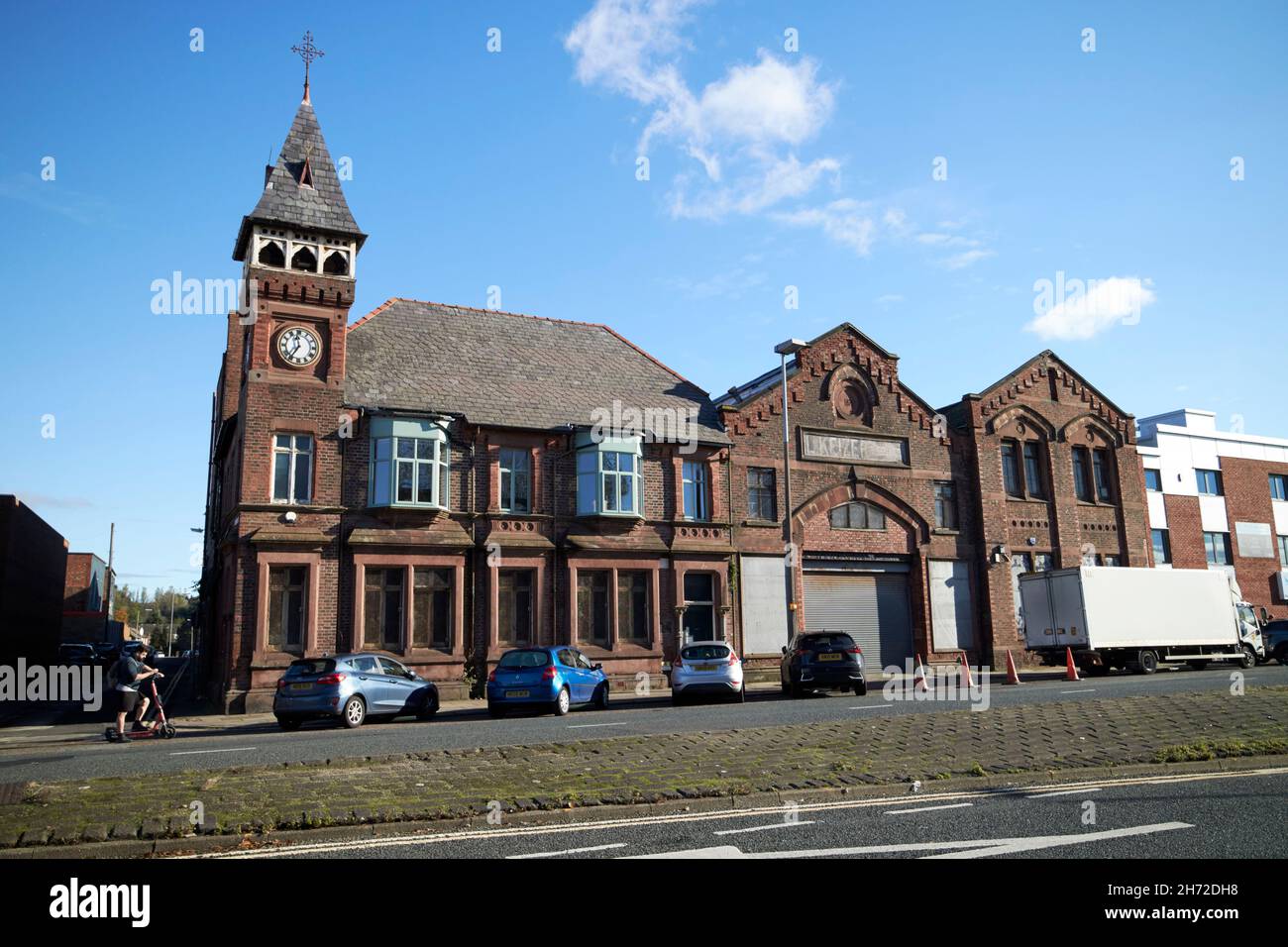 L Keiser und Co altes Gebäude an der St annes Street Liverpool merseyside uk. Es wurde schließlich keiser venesta Limited Stockfoto