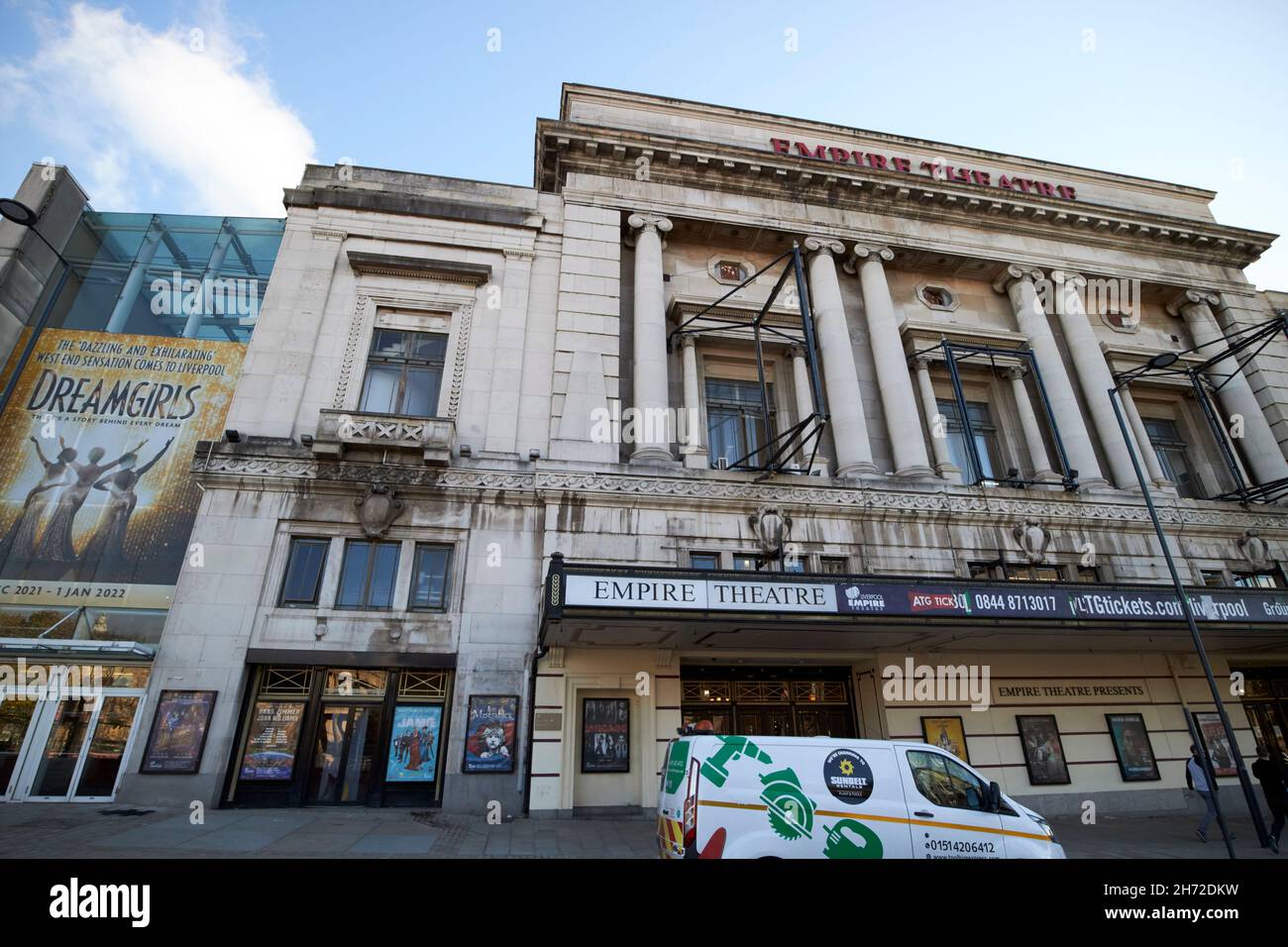 empire Theatre Liverpool merseyside großbritannien Stockfoto