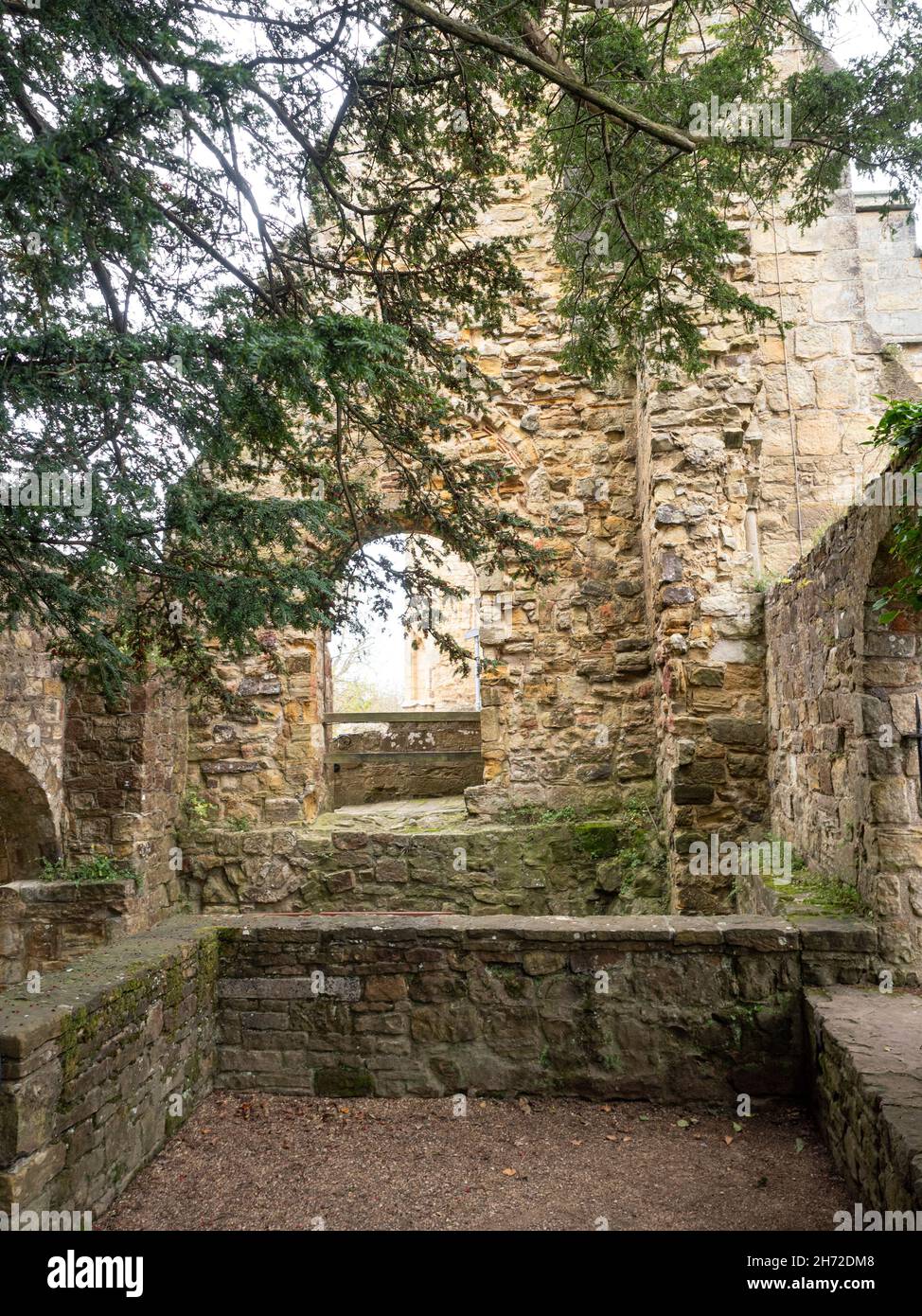 Battle Abbey Stockfoto