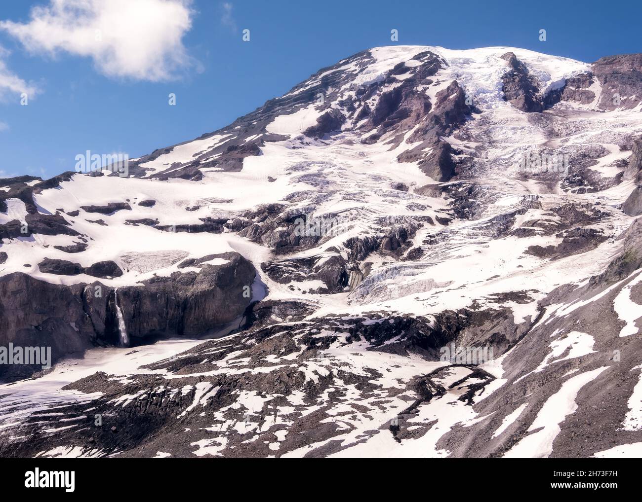 Mt Rainier vom Skyline Trail im Rainier National Park Stockfoto