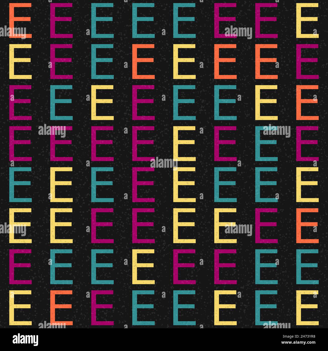 Abstrakte geometrische generative Illustrationen Stock Vektor