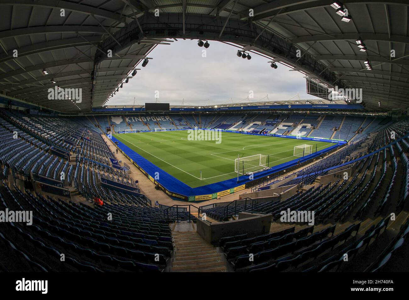 Ein allgemeiner Blick auf das King Power Stadium vor dem Spiel der Premier League am Nachmittag, Leicester City gegen Chelsea Stockfoto