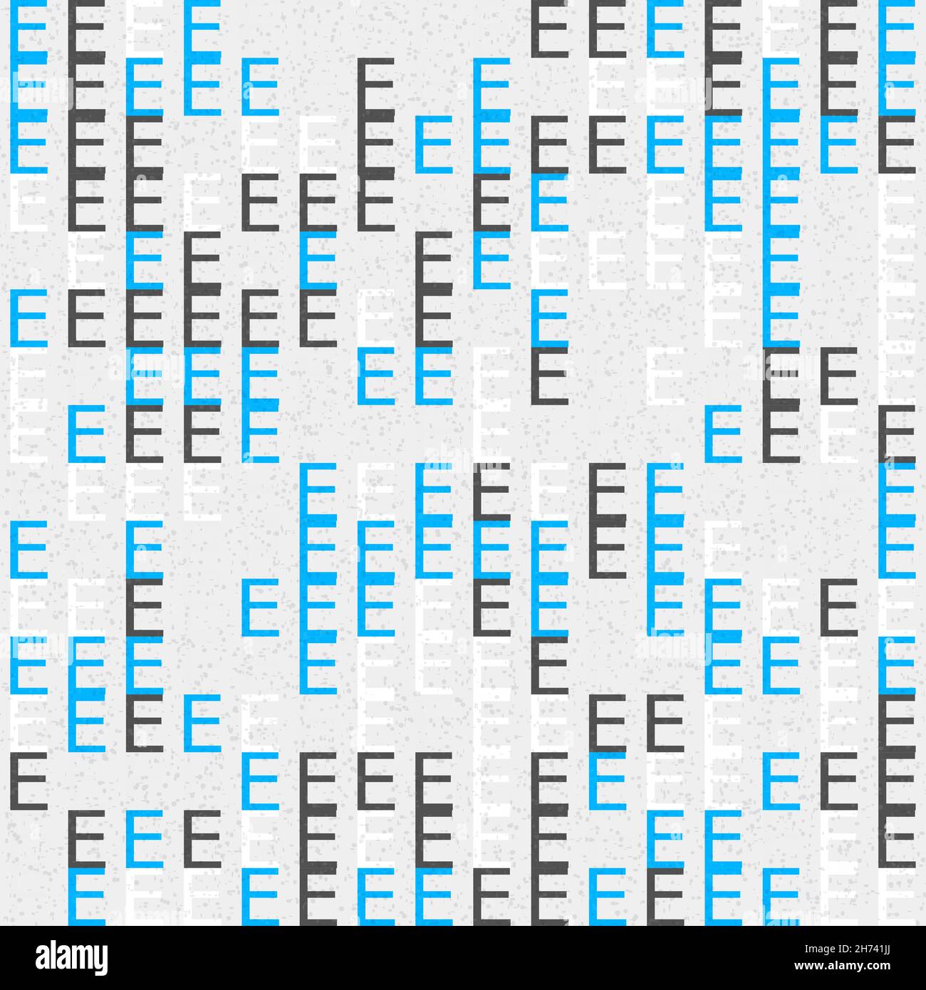 Abstrakte geometrische generative Illustrationen Stock Vektor