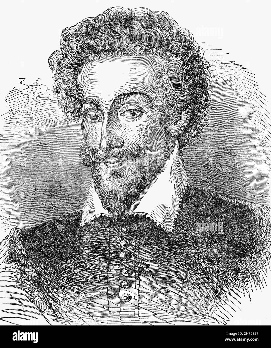 Ein Porträt Heinrichs IV. (1553-1610) aus dem späten 19th. Jahrhundert, auch bekannt durch den Beinamen guter König Heinrich oder Heinrich der große, war er von 1572 König von Navarra (als Heinrich III.) und von 1589 bis 1610 König von Frankreich. Er war der erste Monarch Frankreichs aus dem Haus Bourbon, einem Kadettenzweig der Capetian-Dynastie. Er wurde 1610 von dem Katholiken François Ravaillac ermordet und von seinem Sohn Louis XIII. Abgelöst Stockfoto