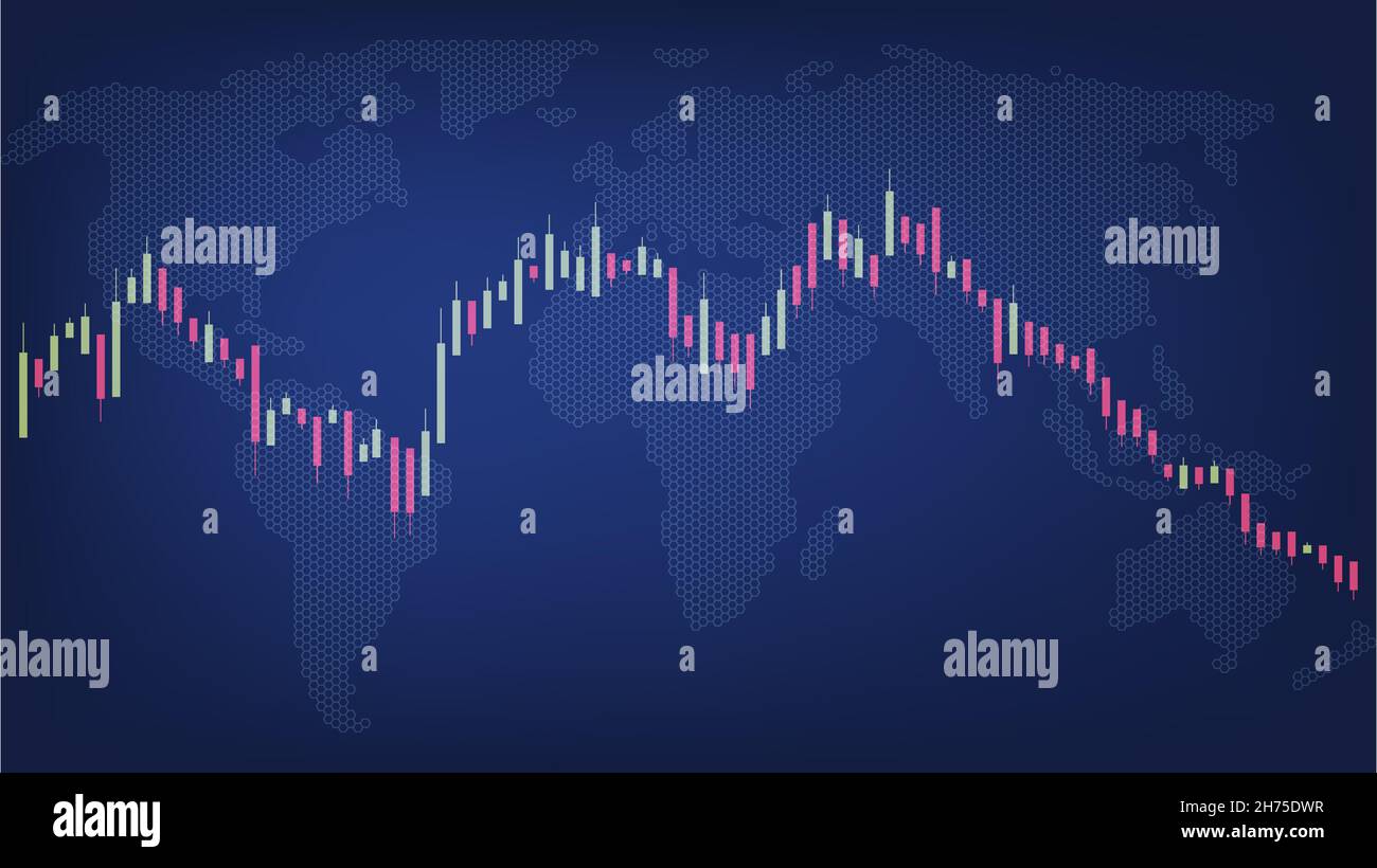 Bitcoin-Einkommen sinken. Abschreibungen auf Kryptowährungen. Einkommenszuwachs in der Wirtschaft.Einkommensverlust. Bitcoin-Verlustdiagramm . Bitcoin ist unten. Bitcoin-Verkleinerung. Stock Vektor