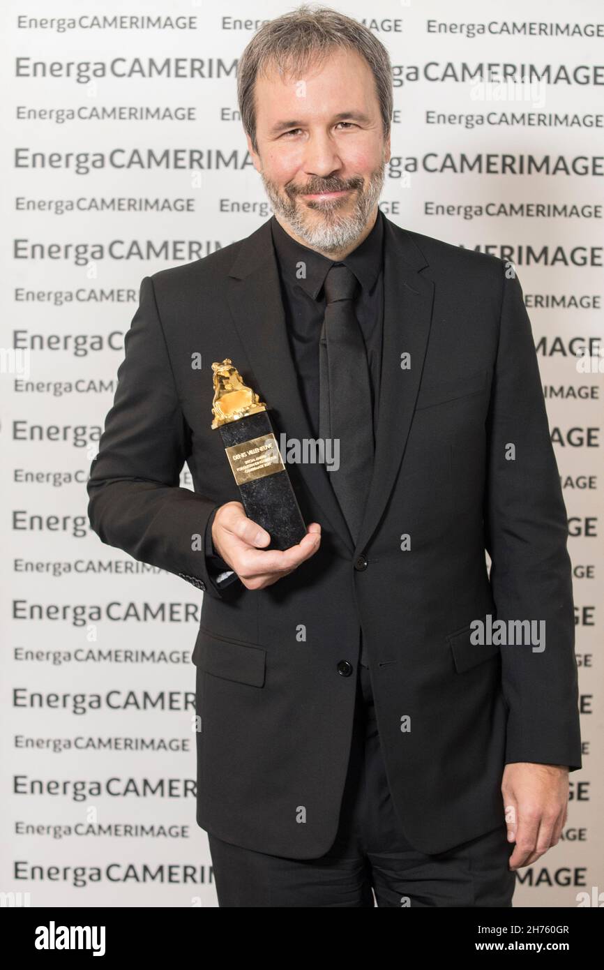 Torun, Polen, 20th. November 2021. Internationales Filmfestival EnergaCAMERIMAGE. Im Bild: Denis Villeneuve © Piotr Zajac/Alamy Live News Stockfoto