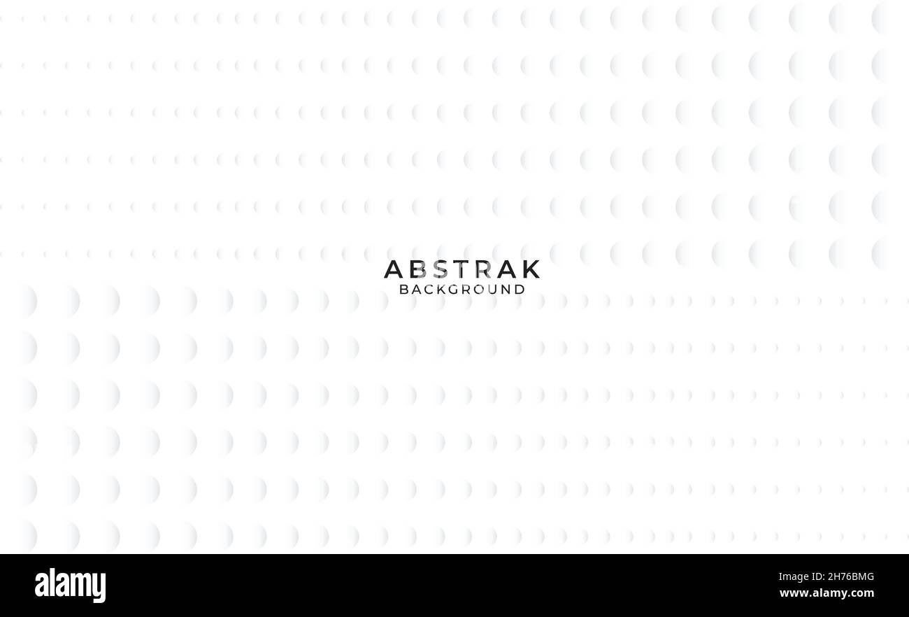 Abstrakter Hintergrund weiß graue Punkte Stock Vektor