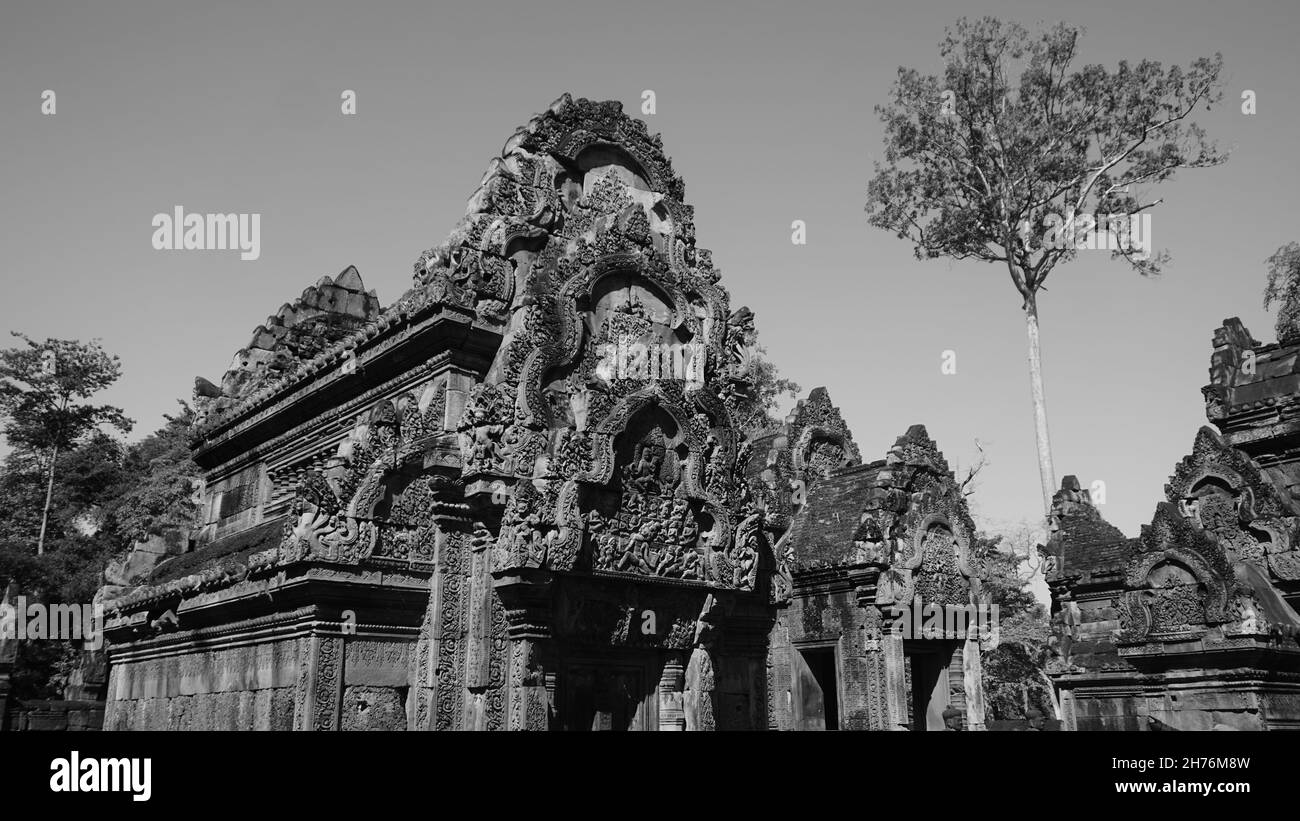 Angkor Wat, Siem Reap, Kambodscha, Dezember 2019 Stockfoto