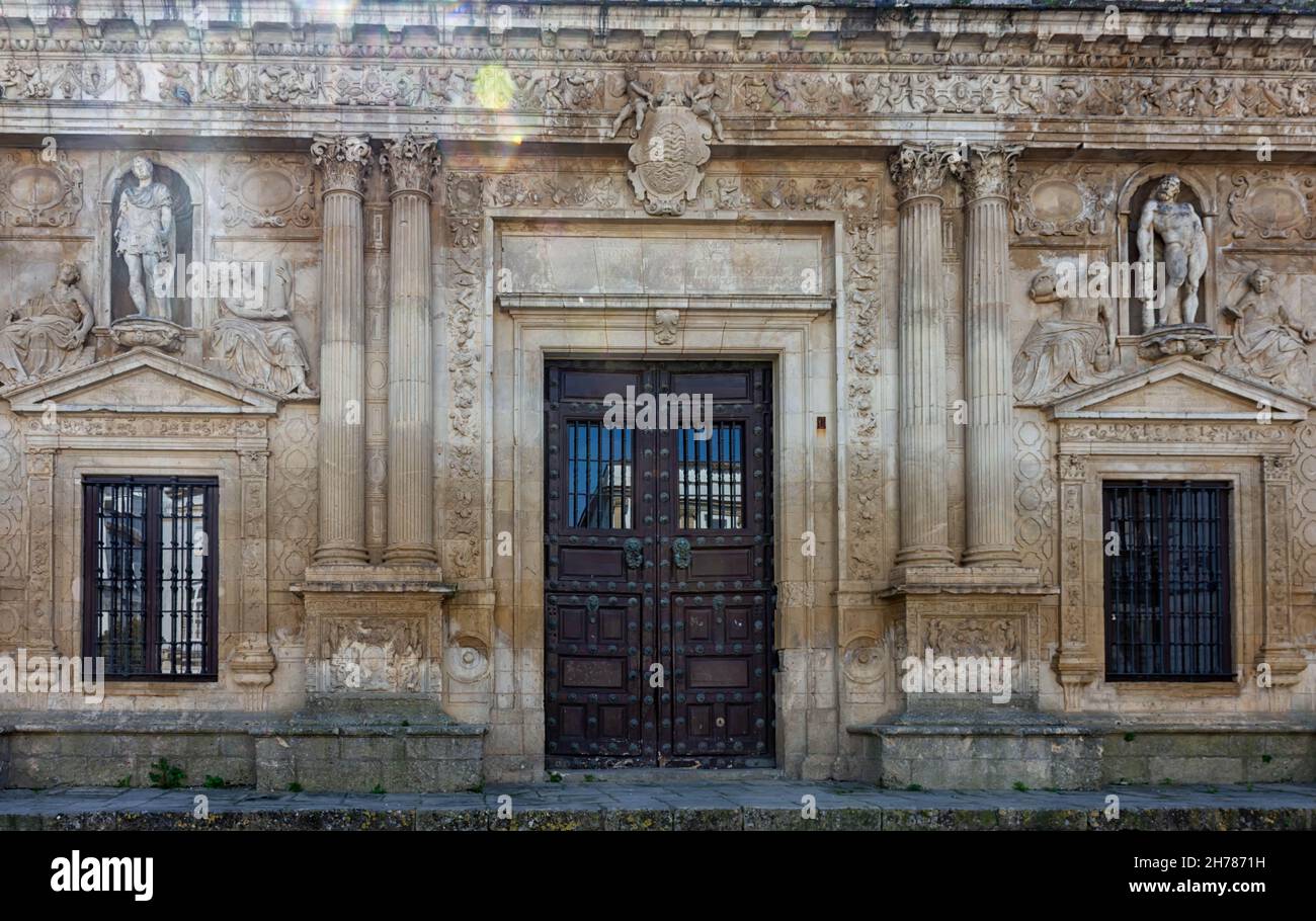 Antigua Casa del Cabildo museo Arqueológico en Jerez de la Frontera, Altes Haus des Archäologischen Museums von Cabildo Stockfoto