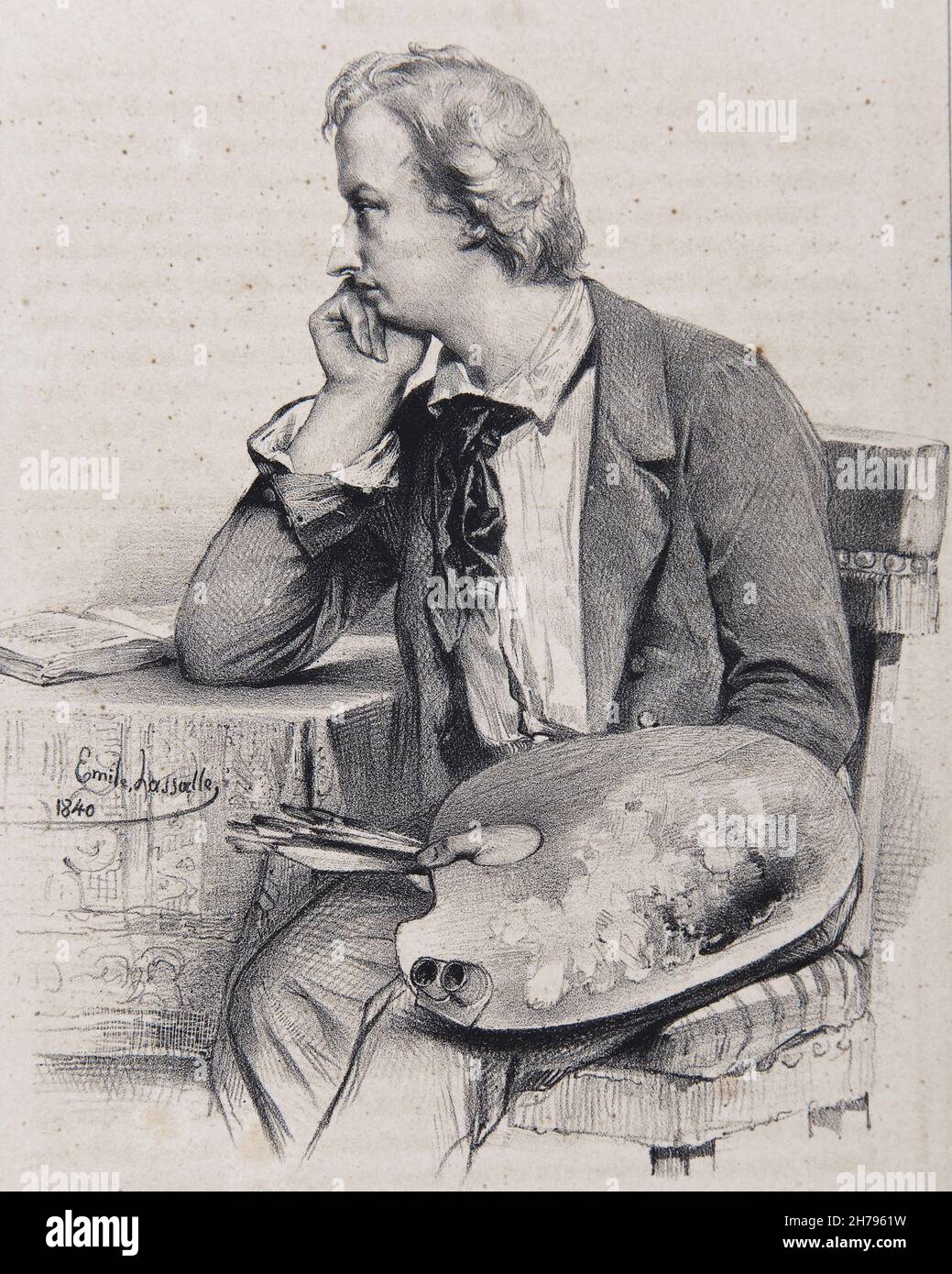 SCHEFFER Ary - Datum: 18400000 ©Archives-Zephyr/Opale.photo *** Ortsüberschrift *** Stockfoto