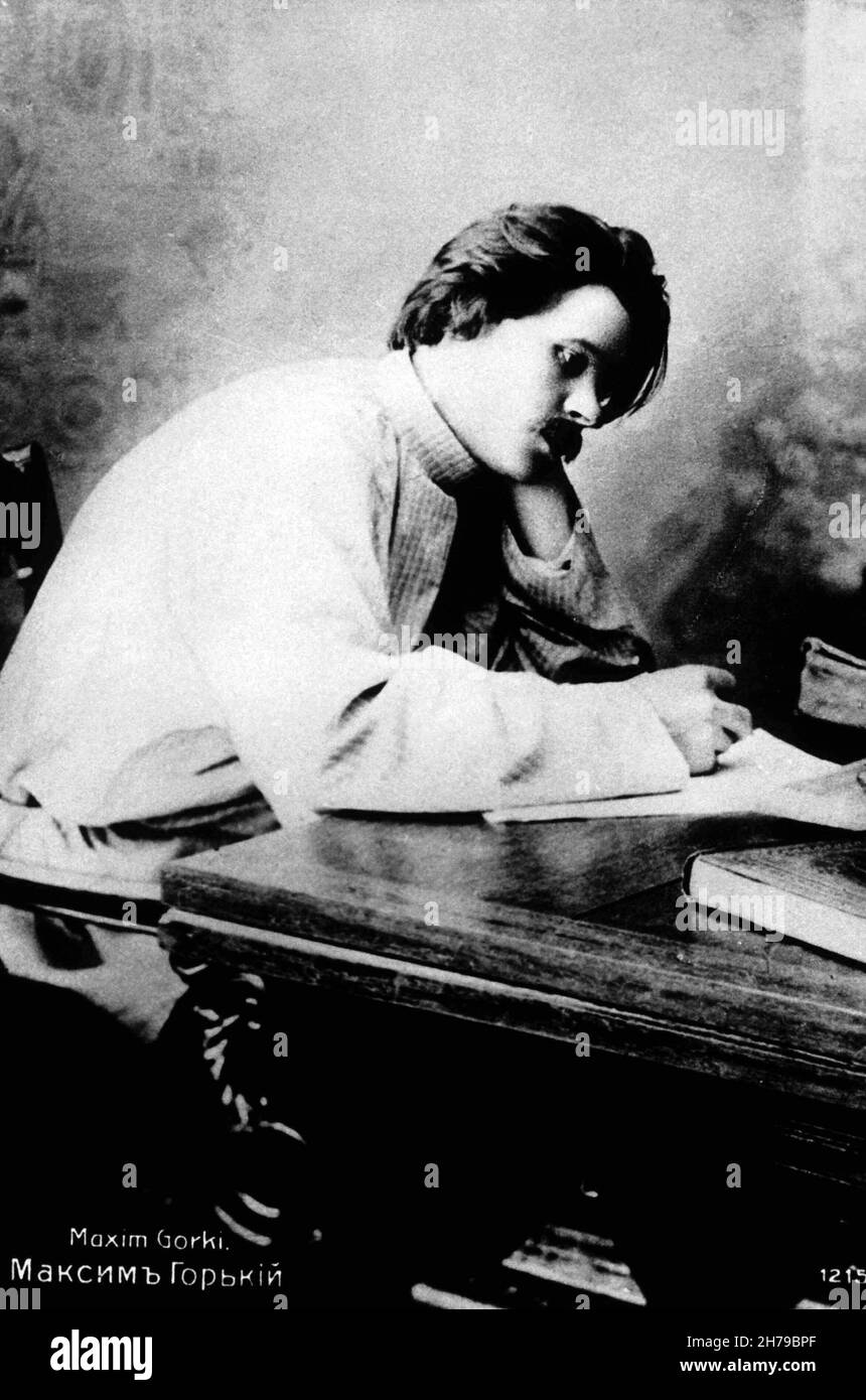GORKI (GORKI) Maxim ©Archives-Zephyr/Opale.photo *** Lokale Bildunterschrift *** Stockfoto