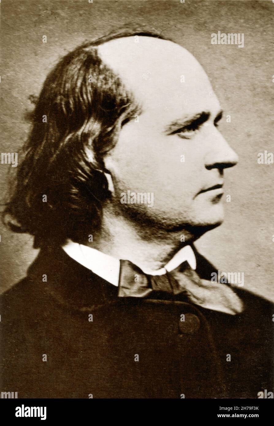 Etienne CARJAT - Charles Rene Marie LECONTE de l'ISLE ©Archives-Zephyr/Opale.photo *** Ortsüberschrift *** Stockfoto