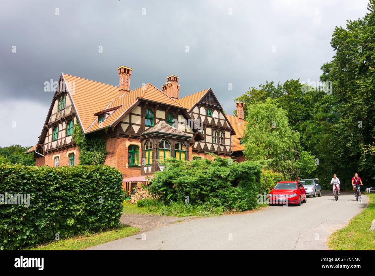 Lübstorf: Kavaliershaus auf Schloss Wiligrad in Mecklenburg-Schwerin, Mecklenburg-Vorpommern, Deutschland Stockfoto