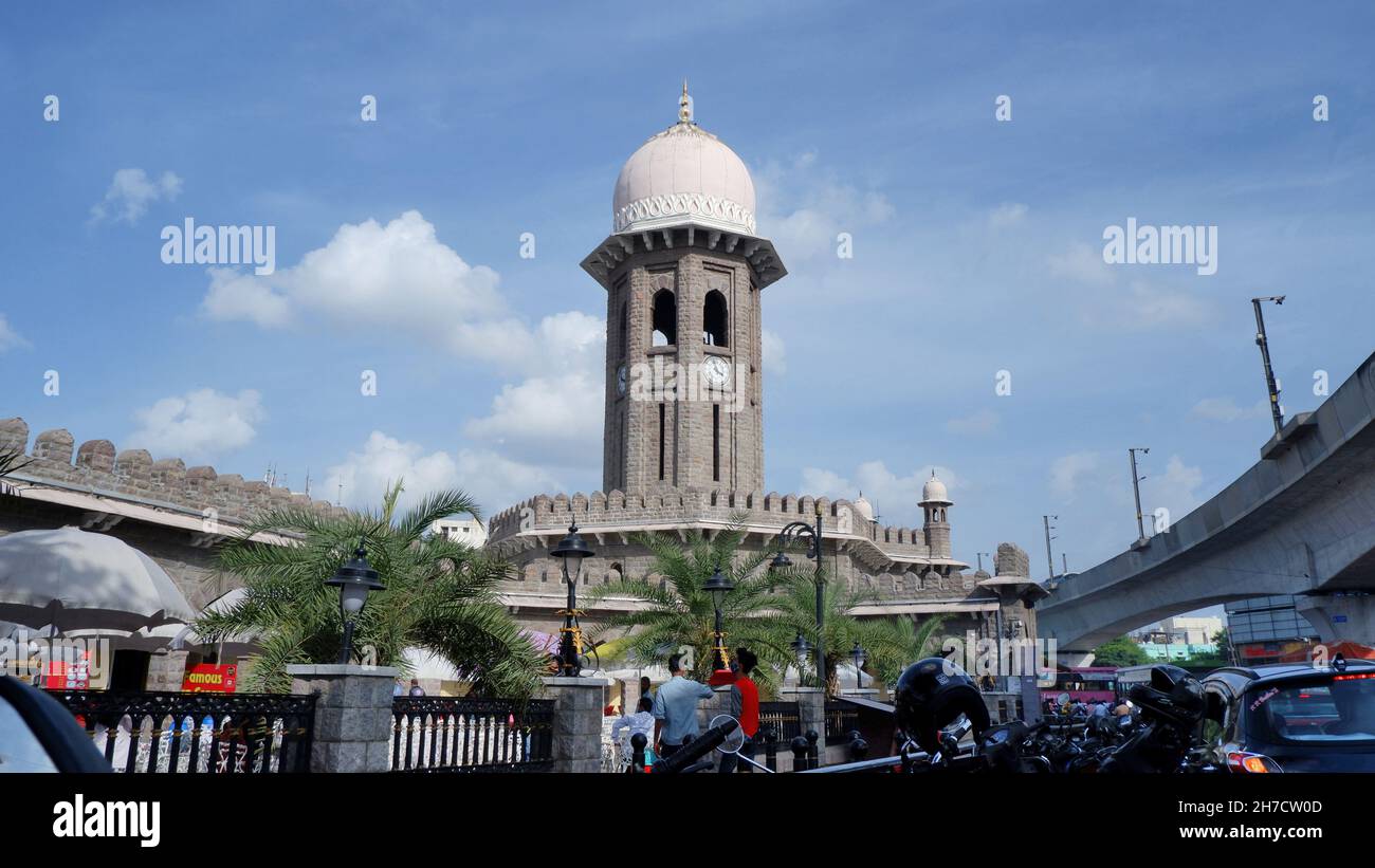 Moazzam Jahi Market ein Obstmarkt in Hyderabad, Abids, Hyderabad, Telangana Stockfoto