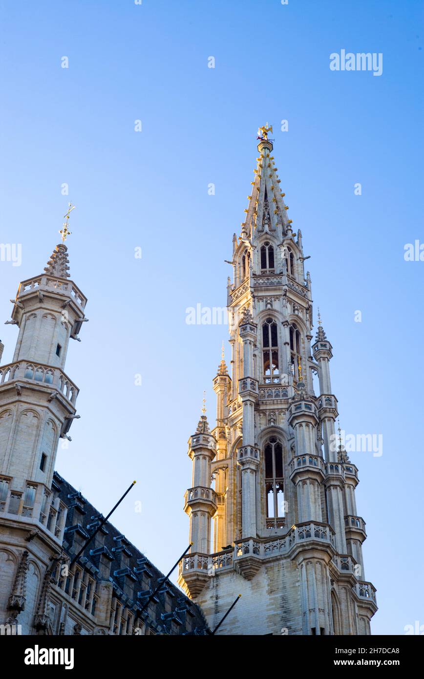 Rathaus von Brüssel Stockfoto