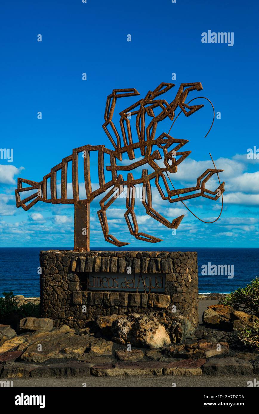 Jameos del Agua von César Manrique (Lanzarote/Spanien) Stockfoto