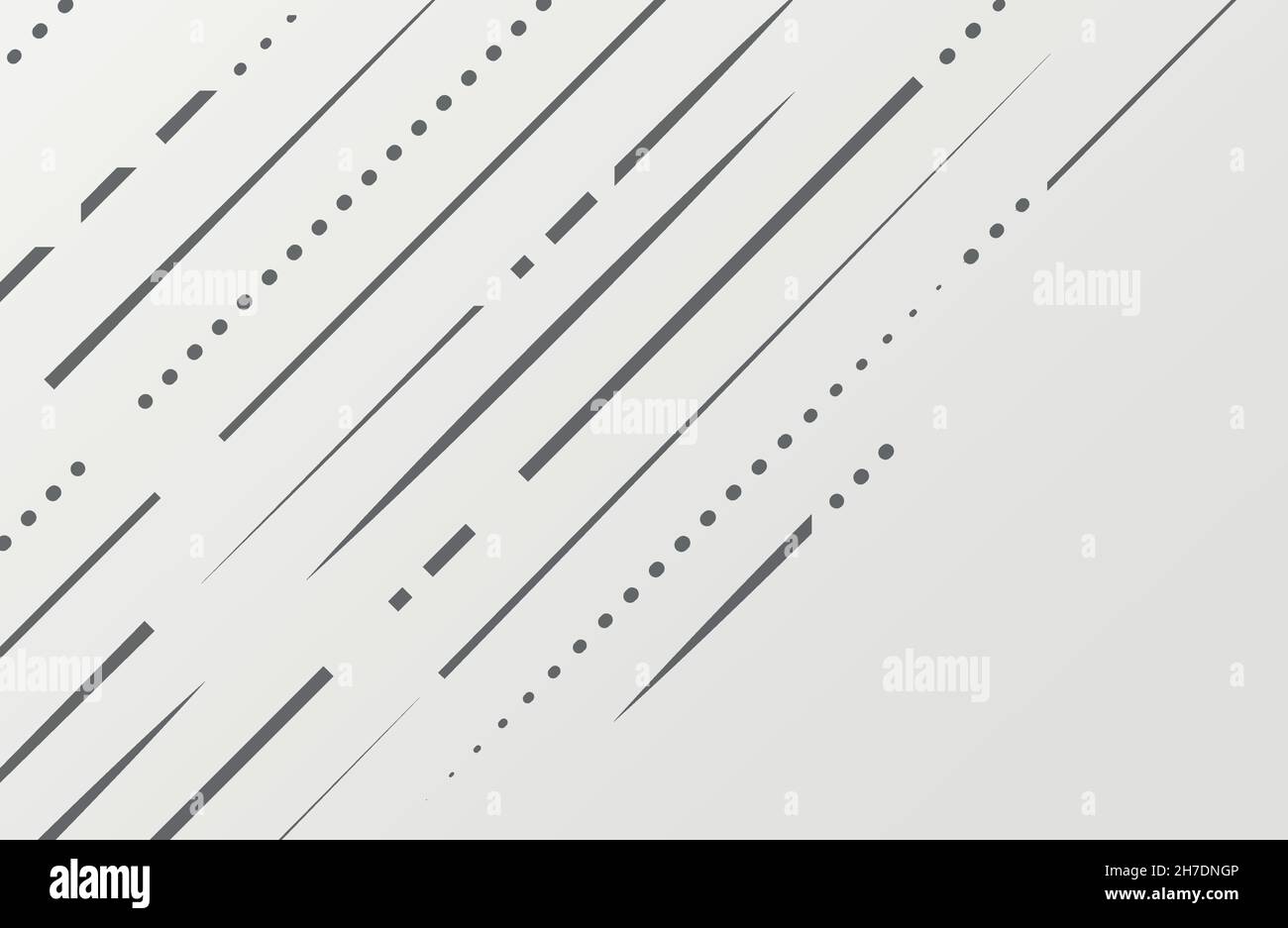Graues Hintergrunddesign mit Farbverlauf. Abstrakter geometrischer Vektor. Stock Vektor