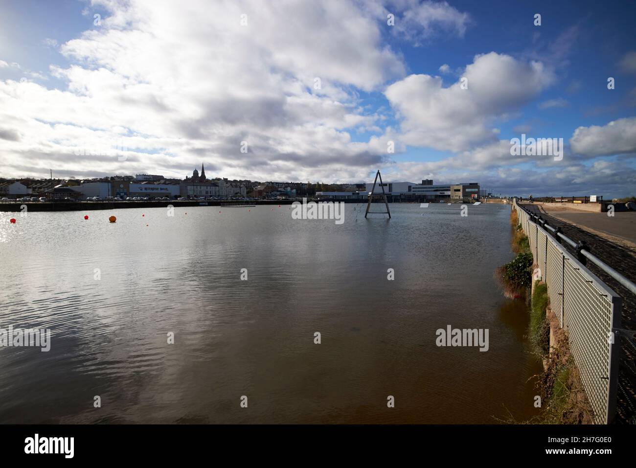 New brighton See New Brighton die Wirral merseyside großbritannien Stockfoto