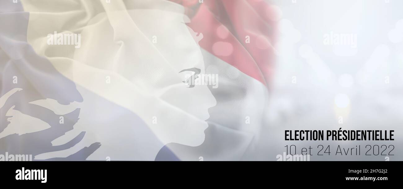 Präsidentschaftswahl Frankreich 2022 Abstimmung vom 10. Und 24. April