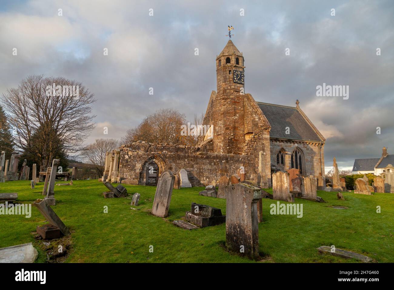 St. Bride's Church, Douglas, South Lanarkshire Stockfoto