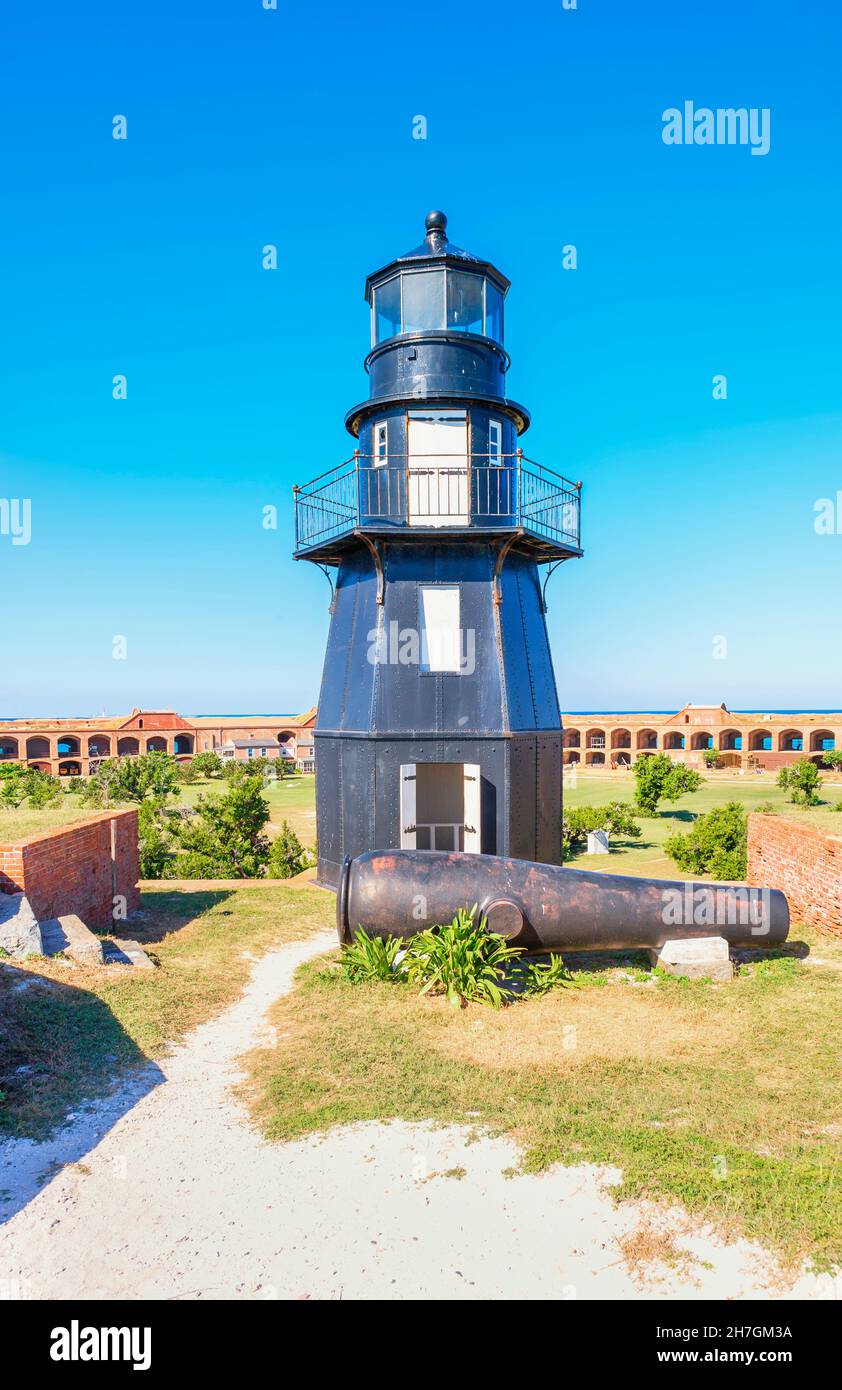 Fort Jefferson, Dry-Tortugas-Nationalpark, Florida, USA Stockfoto