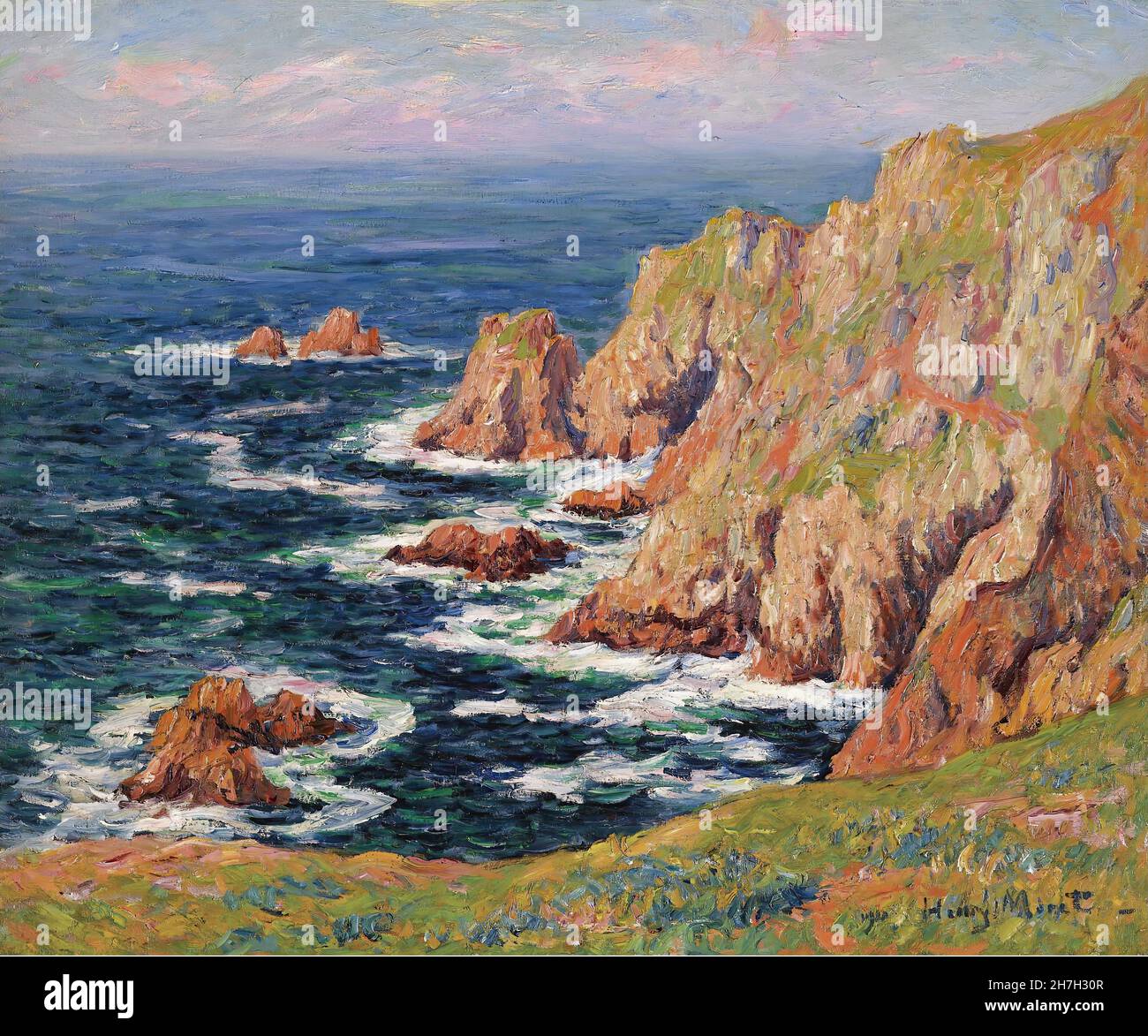 Henry Moret – De Cote Sauvage – 1908 Stockfoto