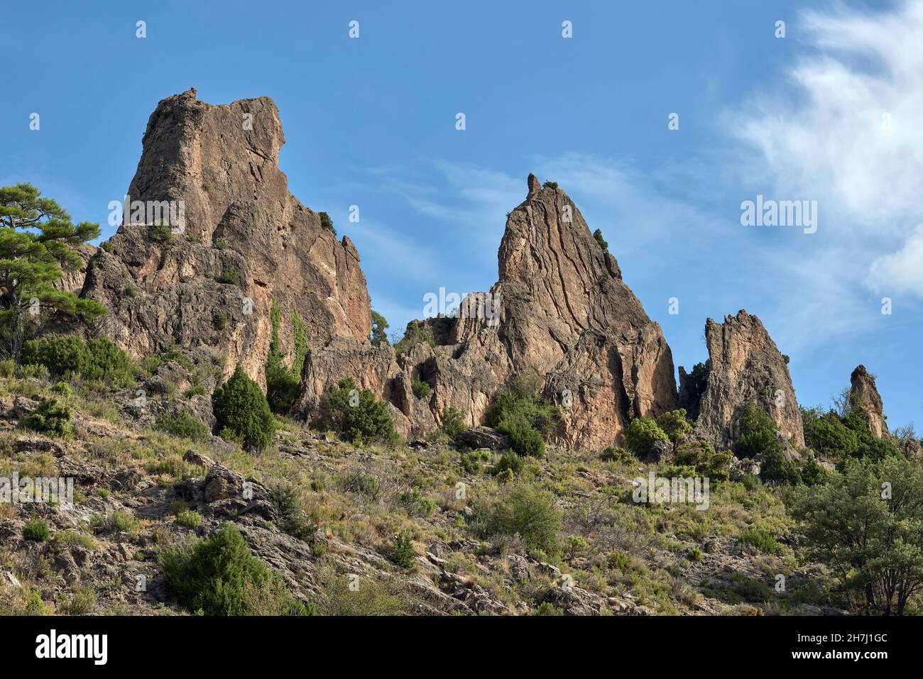 Cuchillos de Arcos. Sierra de Javalambre. Teruel, Aragón. Spanien. Stockfoto