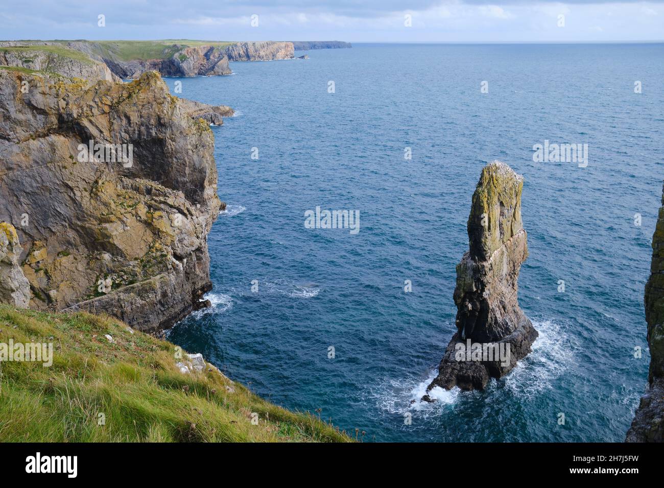 Pembrokeshire Coast in Wales, Großbritannien Stockfoto