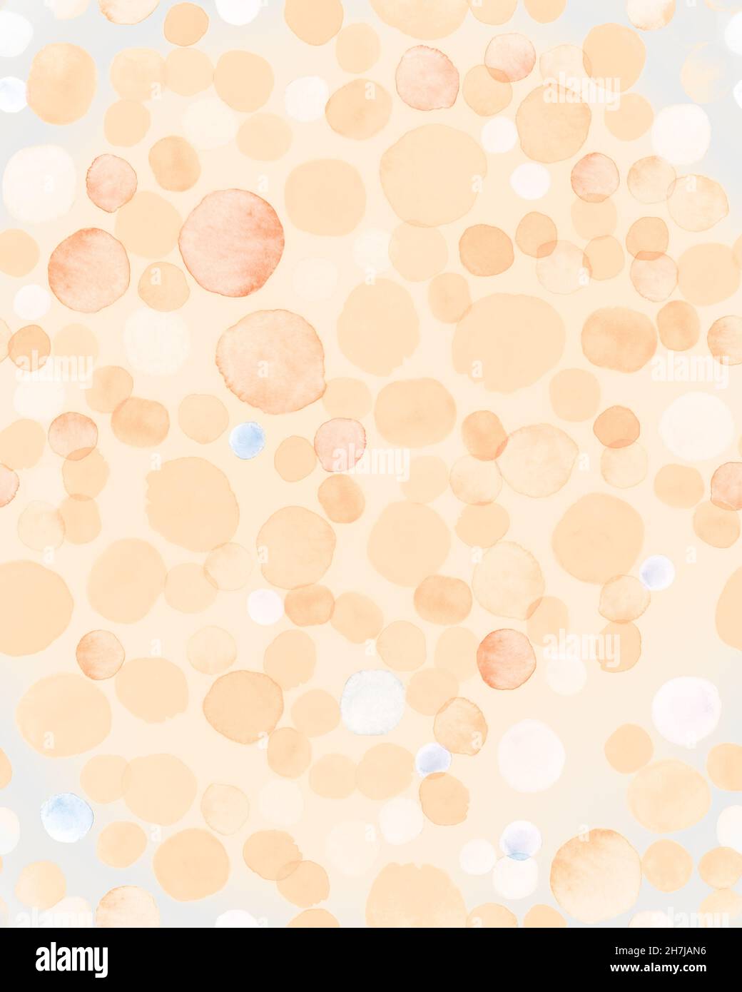 Nahtlose Kreisstruktur. Weiße Dekorationspots Stockfoto