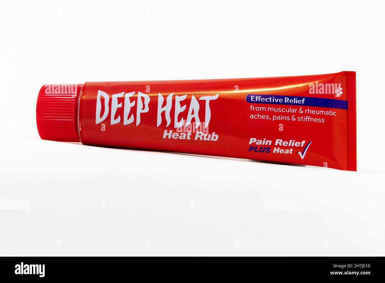 Deep Heat Effective Pain Relief Heat Rub Stockfoto