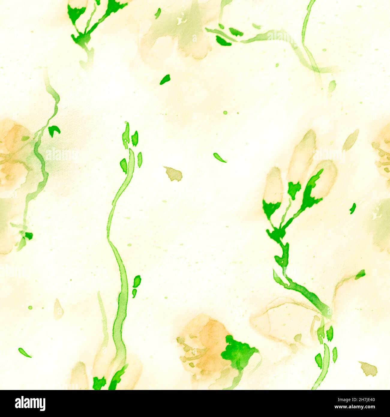 Blumenmuster. Nahtlose Apfelverzierung. Japanisch Stockfoto