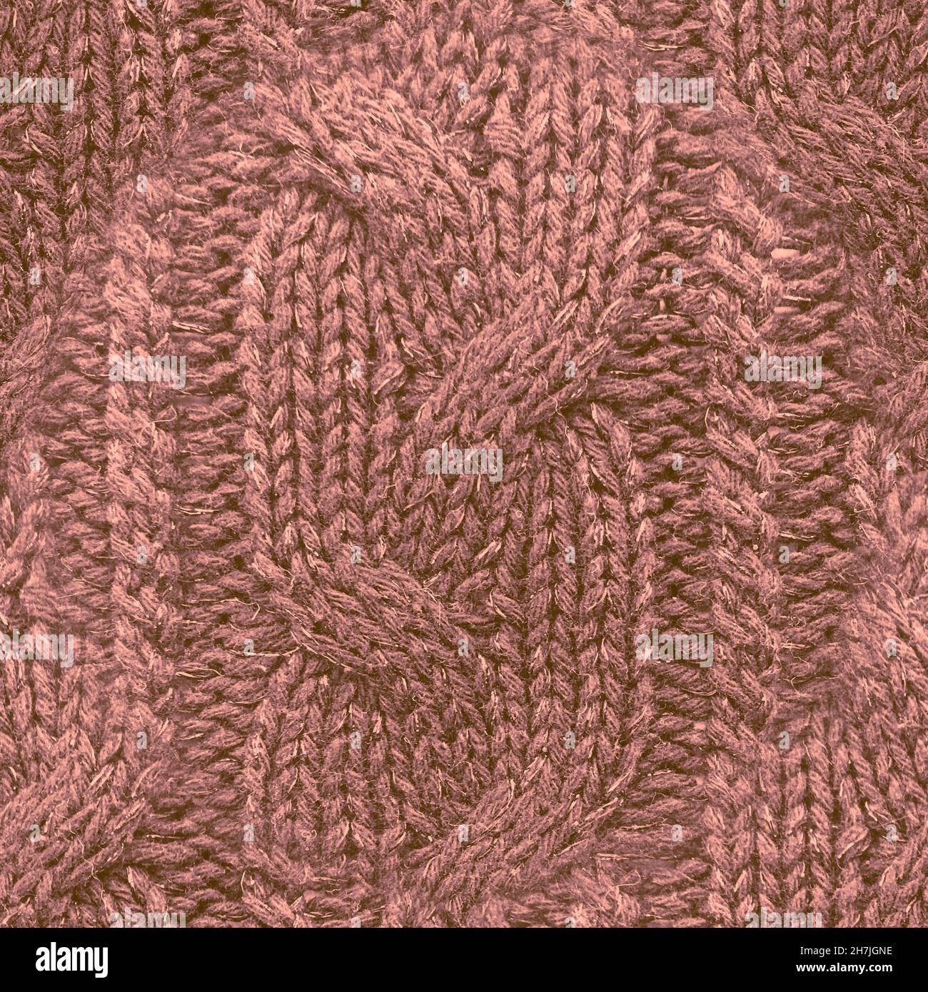Nahtloses Wollmuster. Handgefertigtes Design. Stockfoto