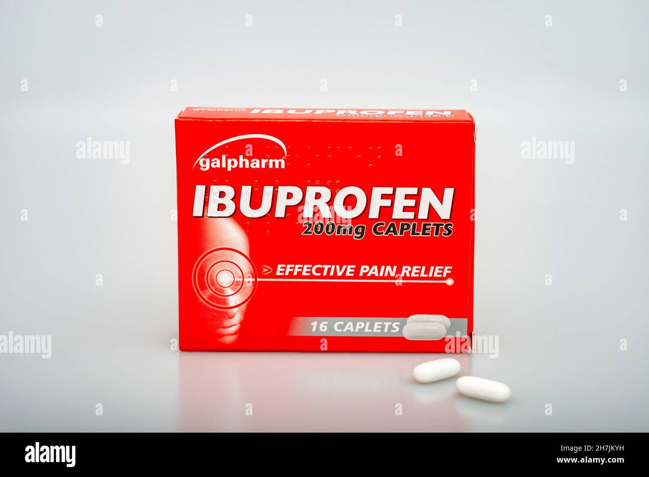 Schachtel mit ibuprofen caplets Fotos und Bildmaterial in hoher Auflösung Alamy