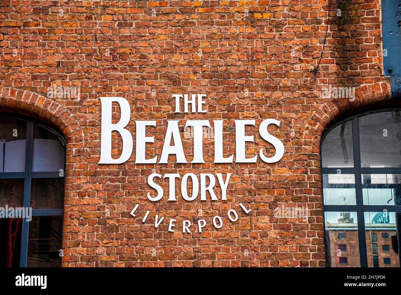 Die Beatles Story ist eine preisgekrönte Besucherattraktion am Albert Dock Stockfoto