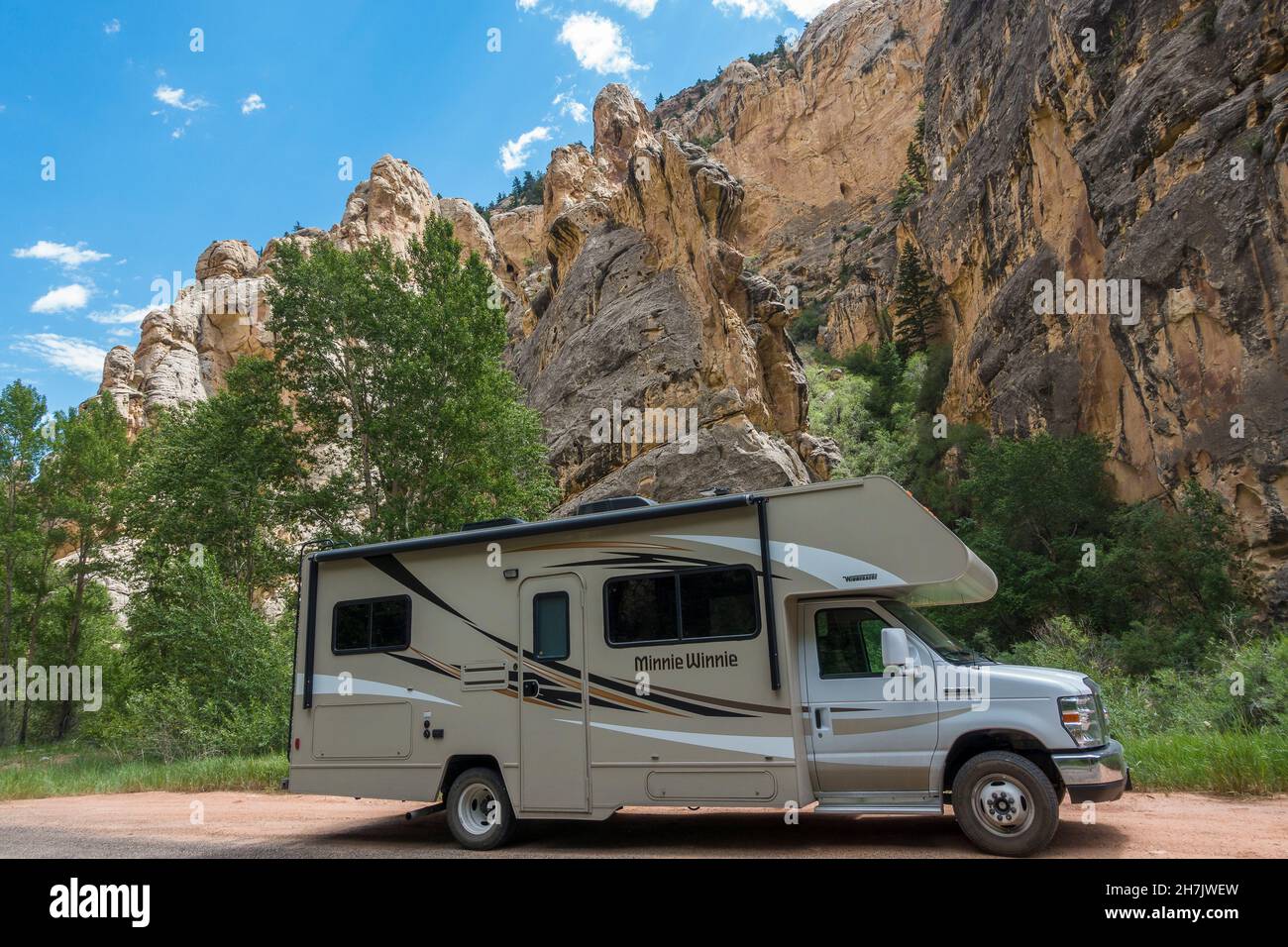 Palisades Memorial Parc, Sheep Creek Canyon, Utah, USA Stockfoto