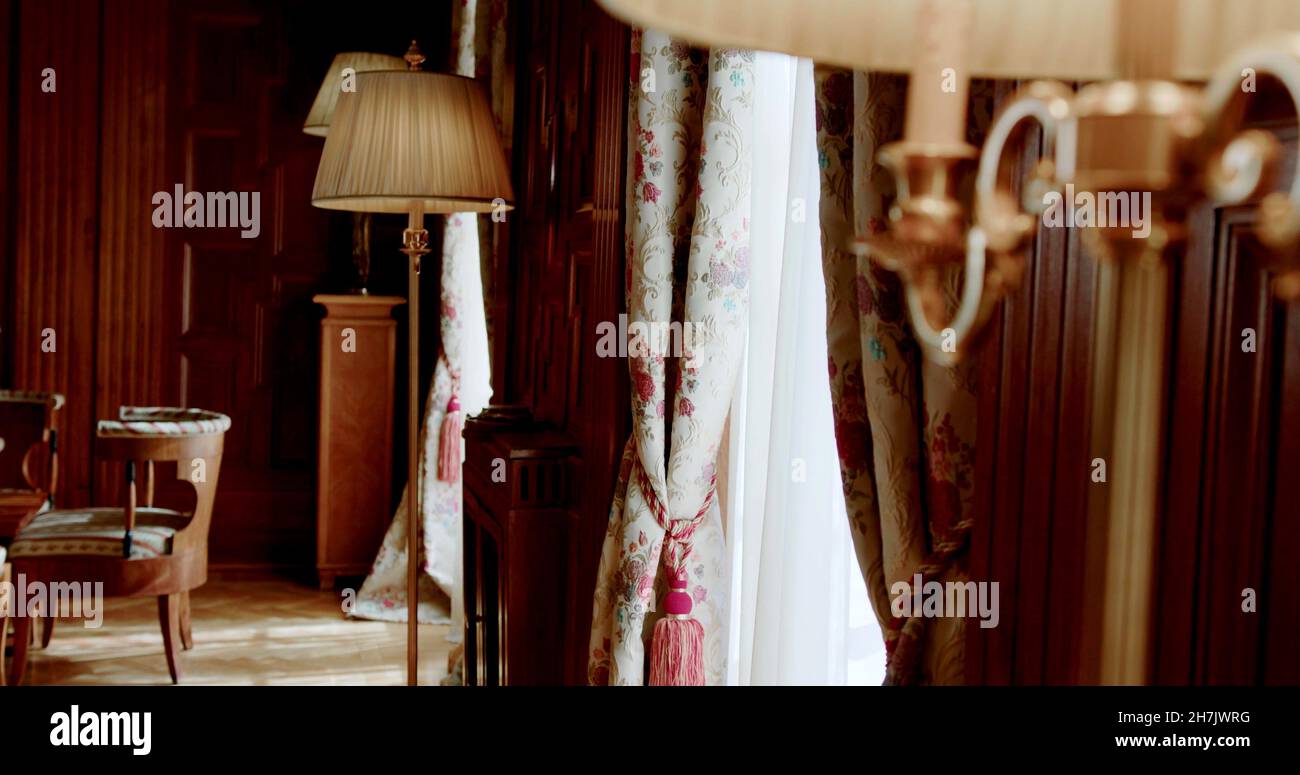 Ein Foto in einer Vintage-Wohnung Stockfoto