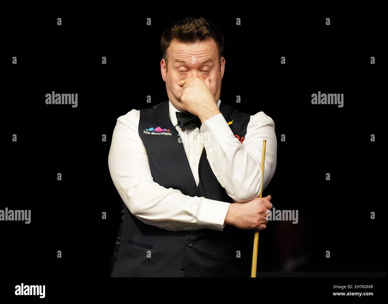 Shaun Murphy während seines ersten RundenSpiels gegen Si Jiahui am