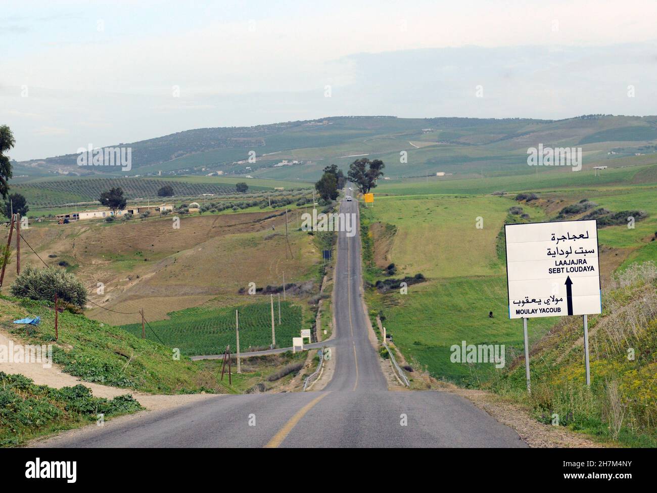 Ein Roadtrip im Norden Marokkos. Stockfoto