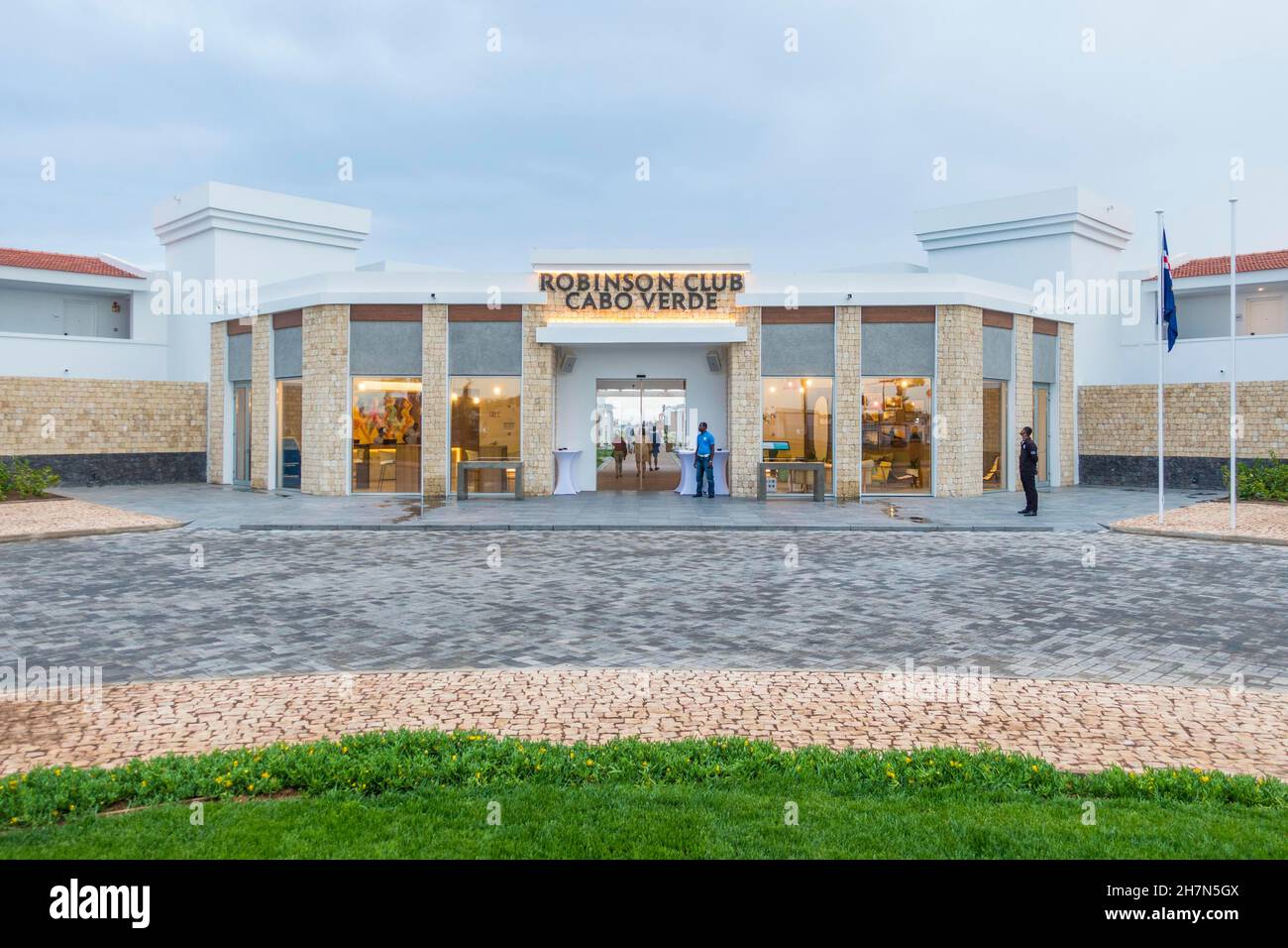 Robinson Club, Santa Maria, Ilha do Sal, Cabo Verde Stockfoto