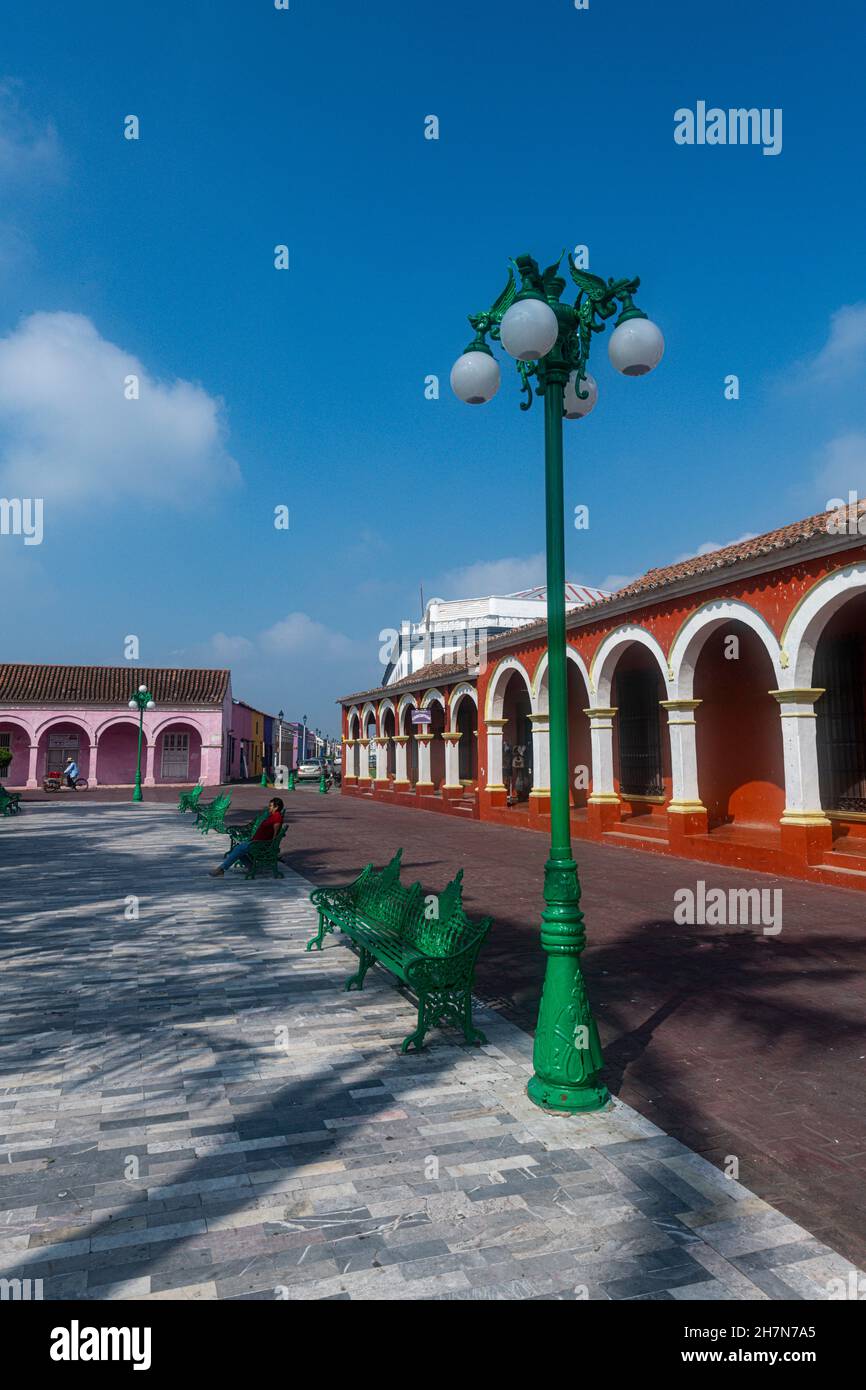 UNESCO-Welterbe Mexiko Tlacotalpan, Veracruz, Mexiko Stockfoto