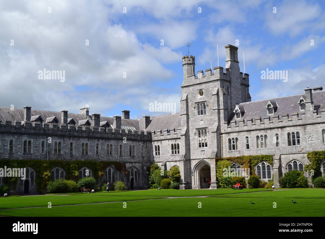 Das Quad am University College Cork (Irland) Stockfoto