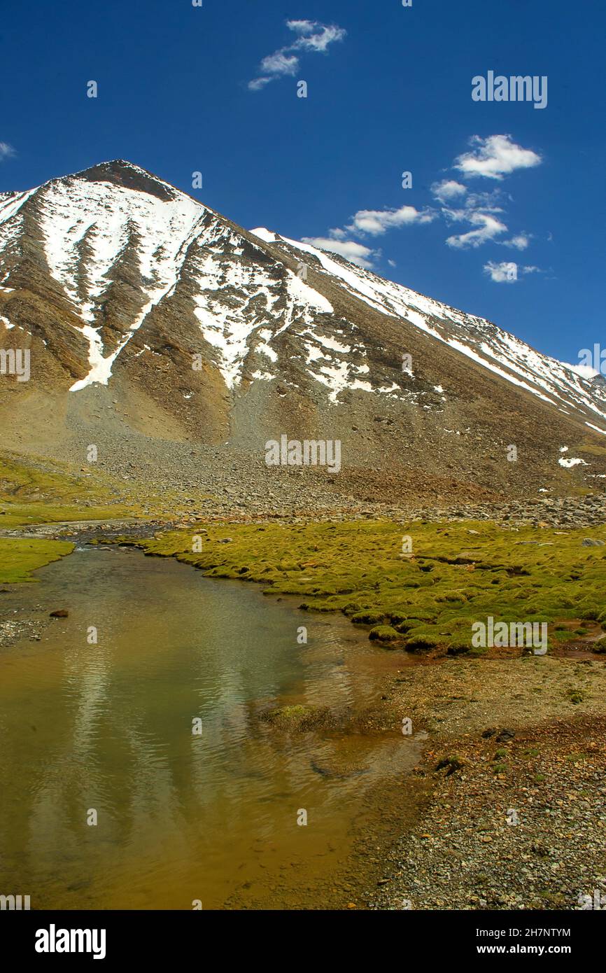 See in ladakh himalaya Stockfoto