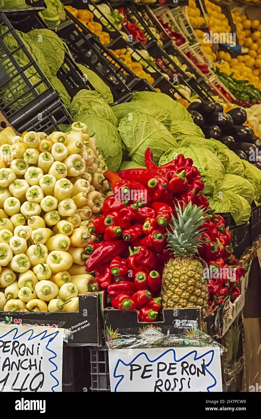Negozio di frutta e verdura altra vista Stockfoto