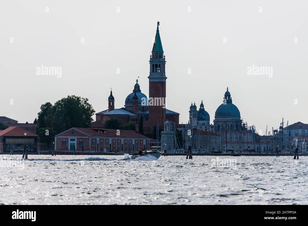 Venedig. Magie der Stadt auf dem Wasser Stockfoto