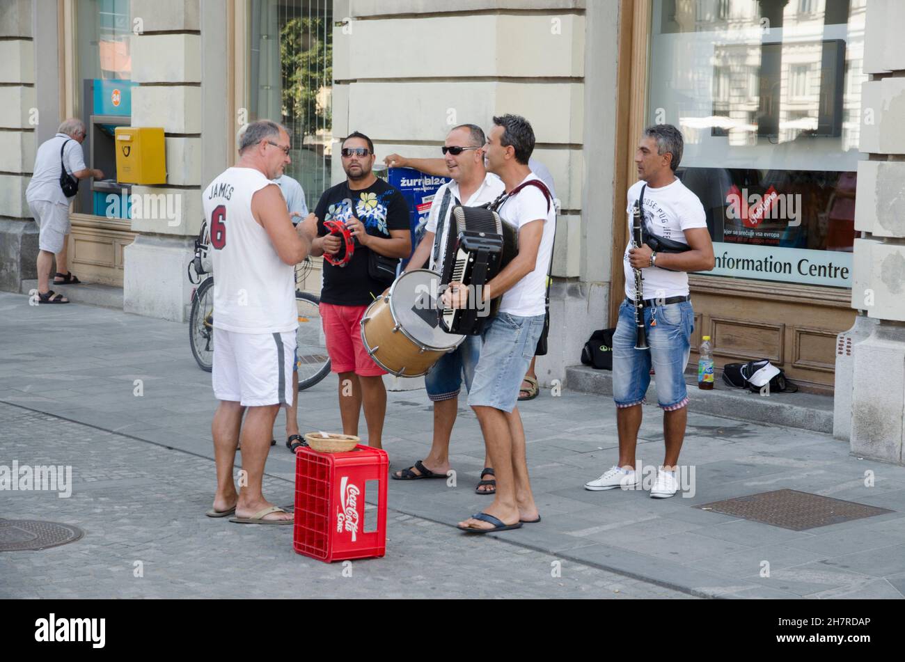 Ljubljana Slowenien Stockfoto