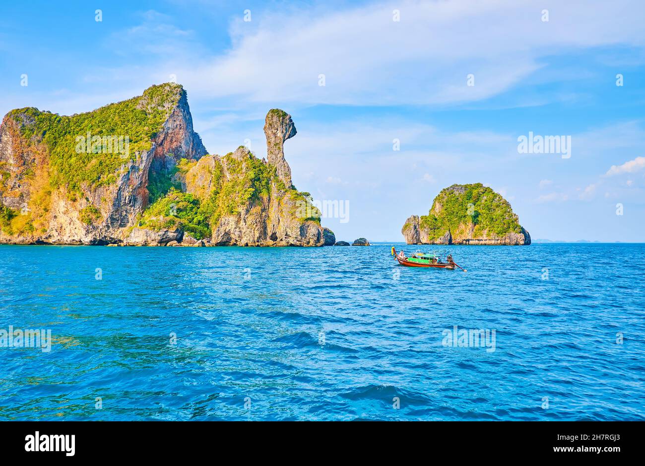 Die Chicken Island (Koh Kai) ist eine der beeindruckendsten Naturkunstwerke der Welt und eine 