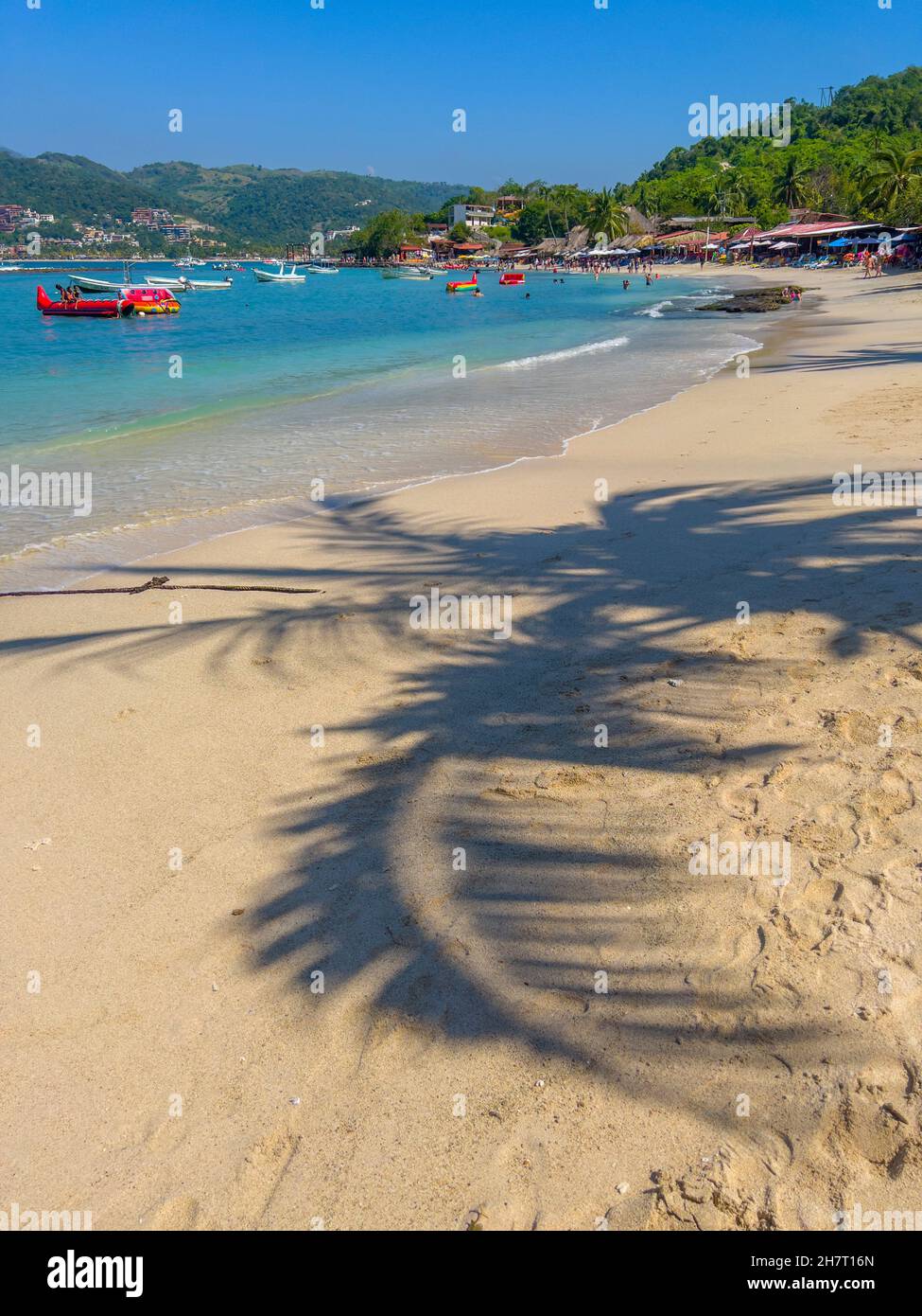 Zihuatanejo, Las Gatas Beach, Ixtapa, Guerrero, Mexiko Stockfoto
