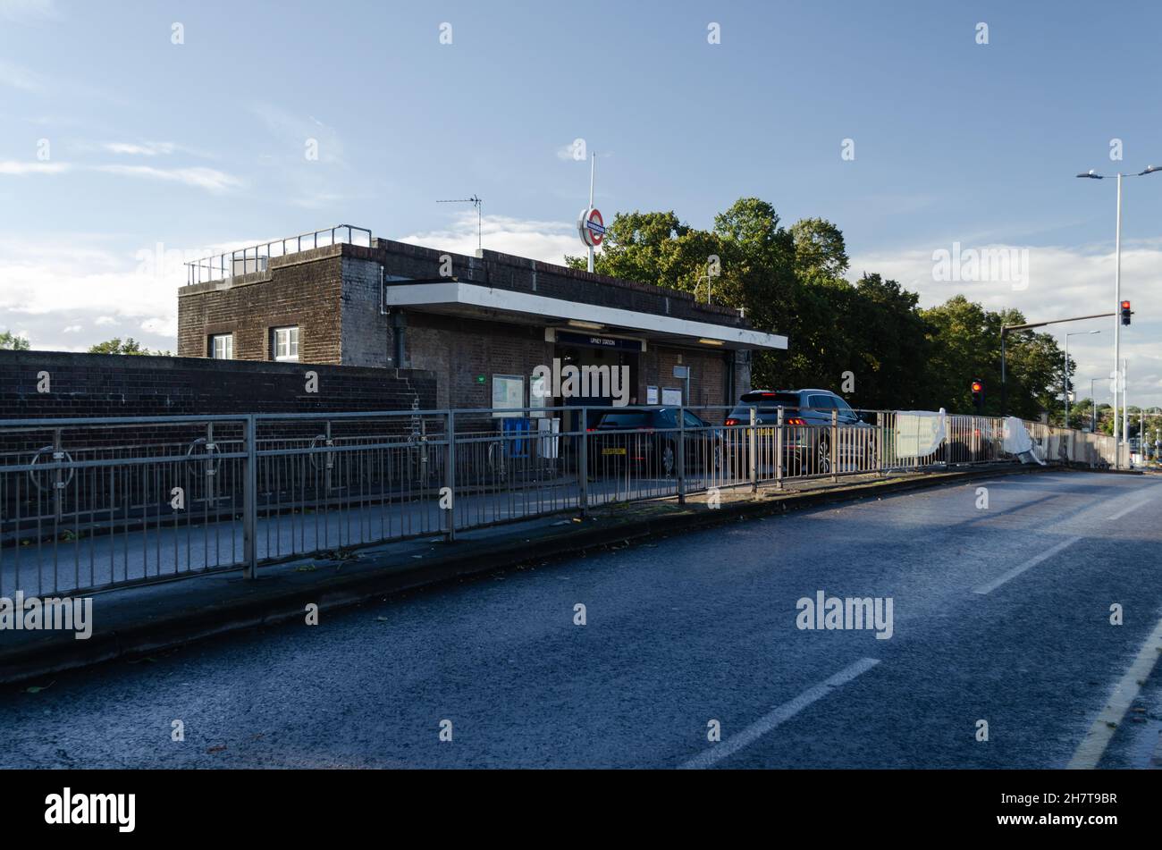 Upney Bahnhof in London, Großbritannien Stockfoto