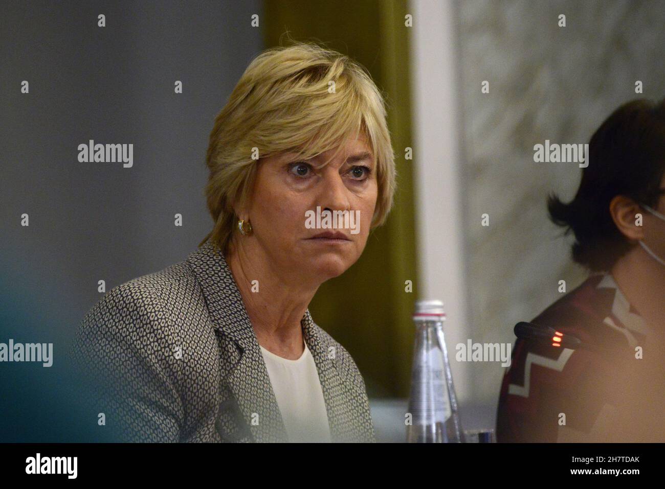 Rom, Italien. 24th. November 2021. Roberta Pinotti, Senator Kredit: Independent Photo Agency/Alamy Live News Stockfoto