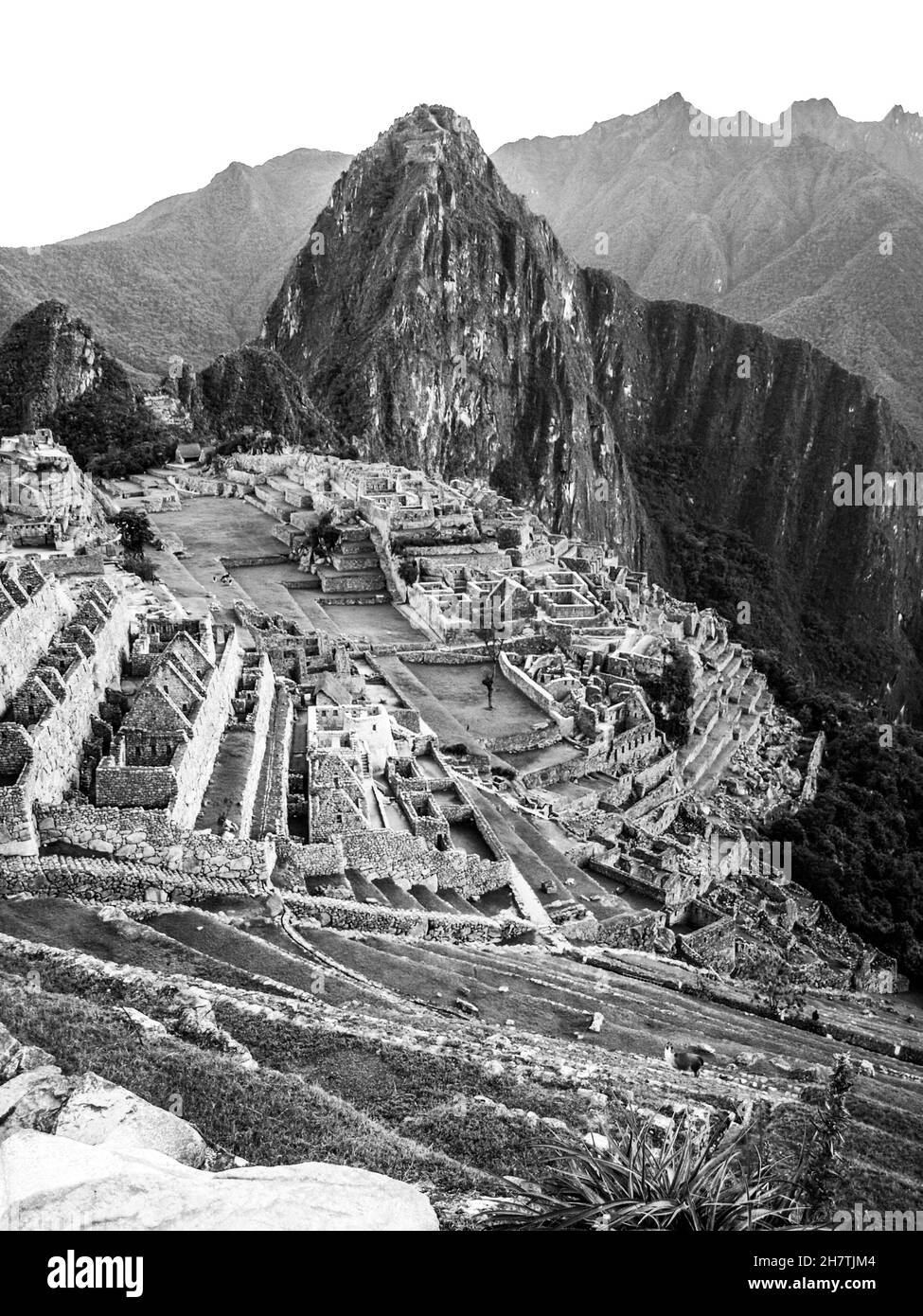 Machu Picchu - verlorene Stadt Inka Stockfoto